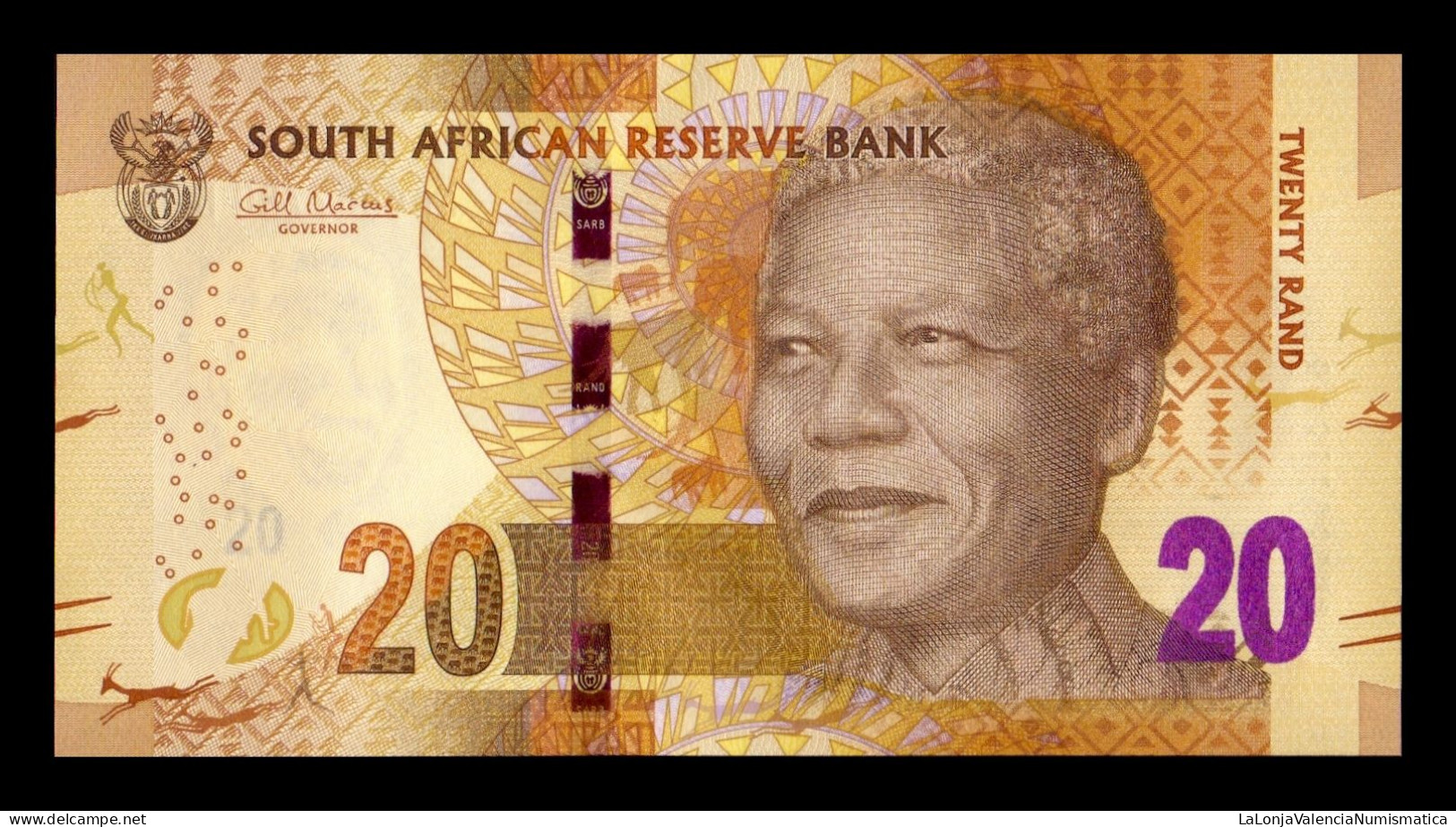 Sudáfrica South Africa 20 Rand Mandela 2013 Pick 139a Sc Unc - South Africa