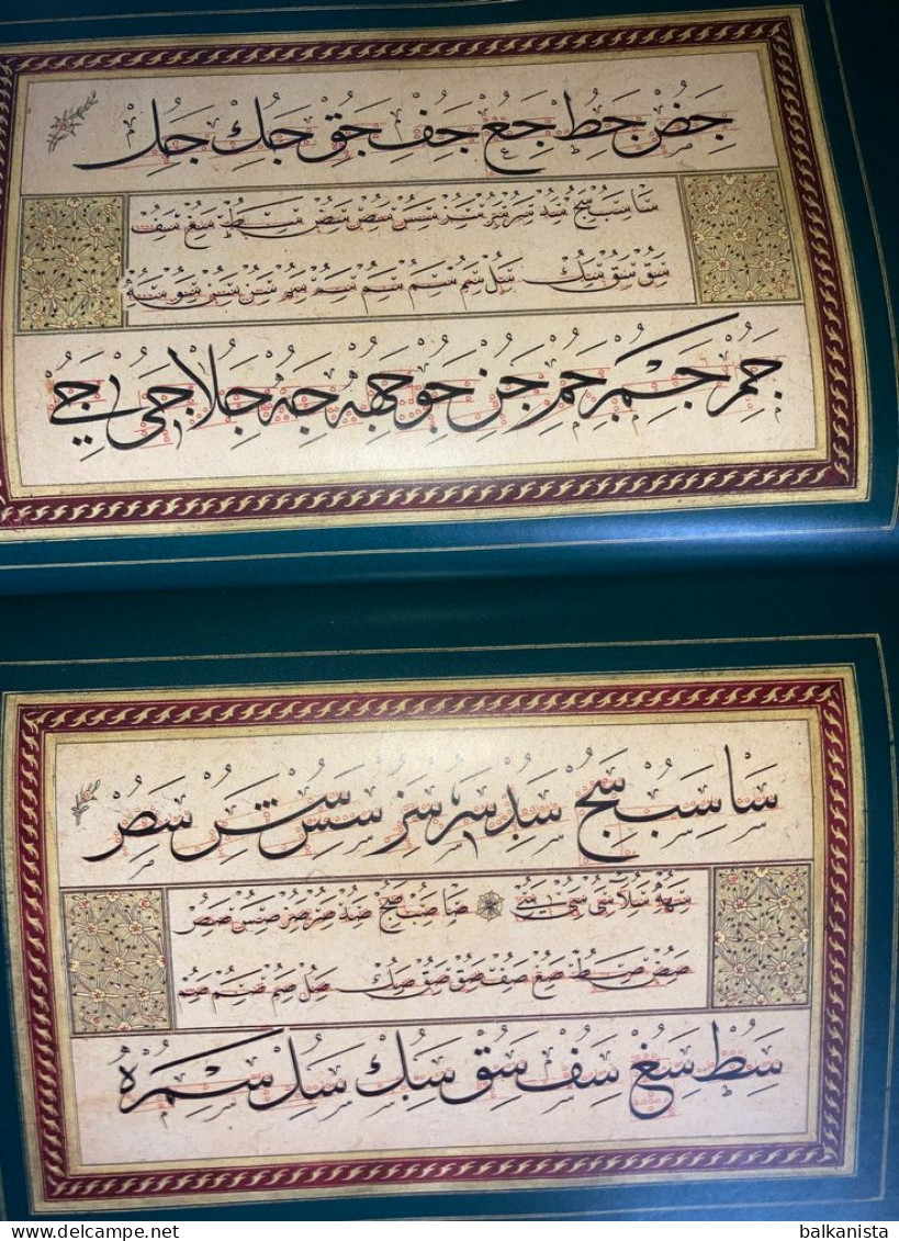 Mehmed Shawqi The Thuluth & Naskh Mashqs  ARABIC OTTOMAN ISLAMIC CALLIGRAPHY - Asiática