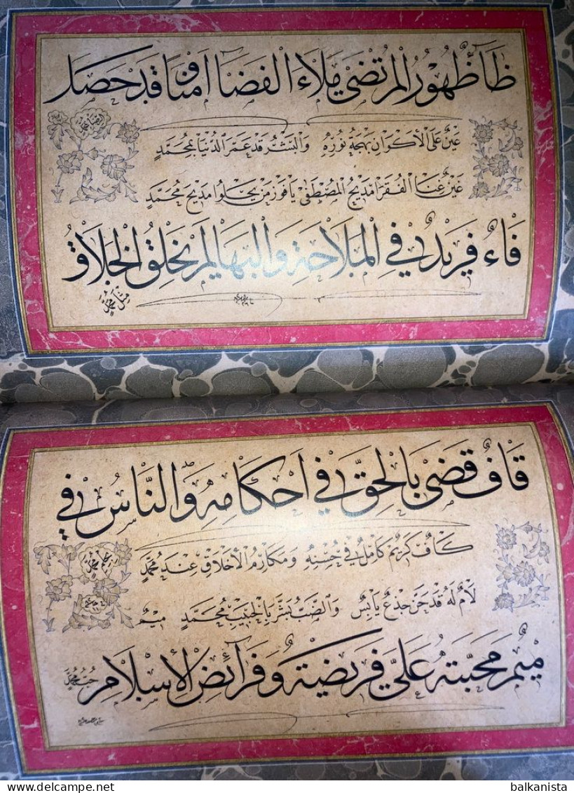 Mehmed Shawqi The Thuluth & Naskh Mashqs  ARABIC OTTOMAN ISLAMIC CALLIGRAPHY - Asiática