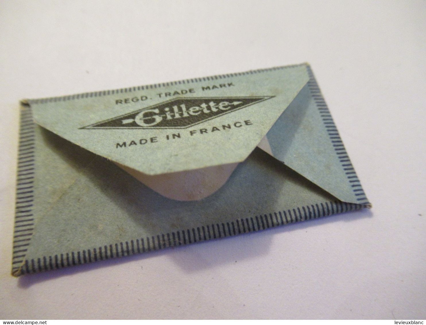 1 Lame De Rasoir / Blue GILLETTE Blade/King Gillette/ Made In France /Vers 1950-1960  PARF252 - Razor Blades