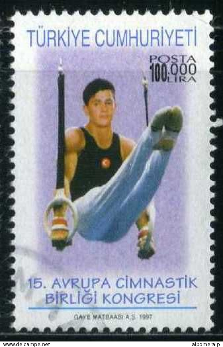 Türkiye 1997 Mi 3131 General Meeting Of The Union European Gymnastics - Gebraucht