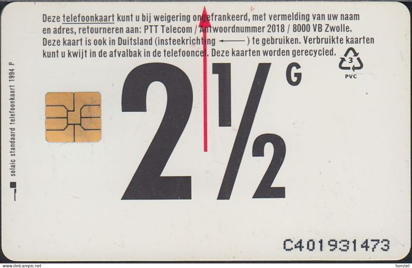 Netherland - Chip - CKE040 - Euregio - Telekom - Ptt Telecom - Only 1.000x - Privé