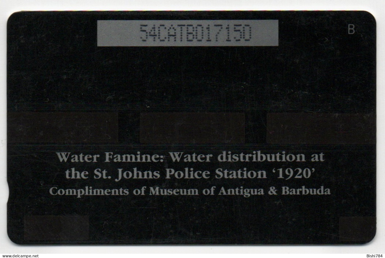 Antigua & Barbuda - Water Famine - 54CATB - With O - Antigua Et Barbuda