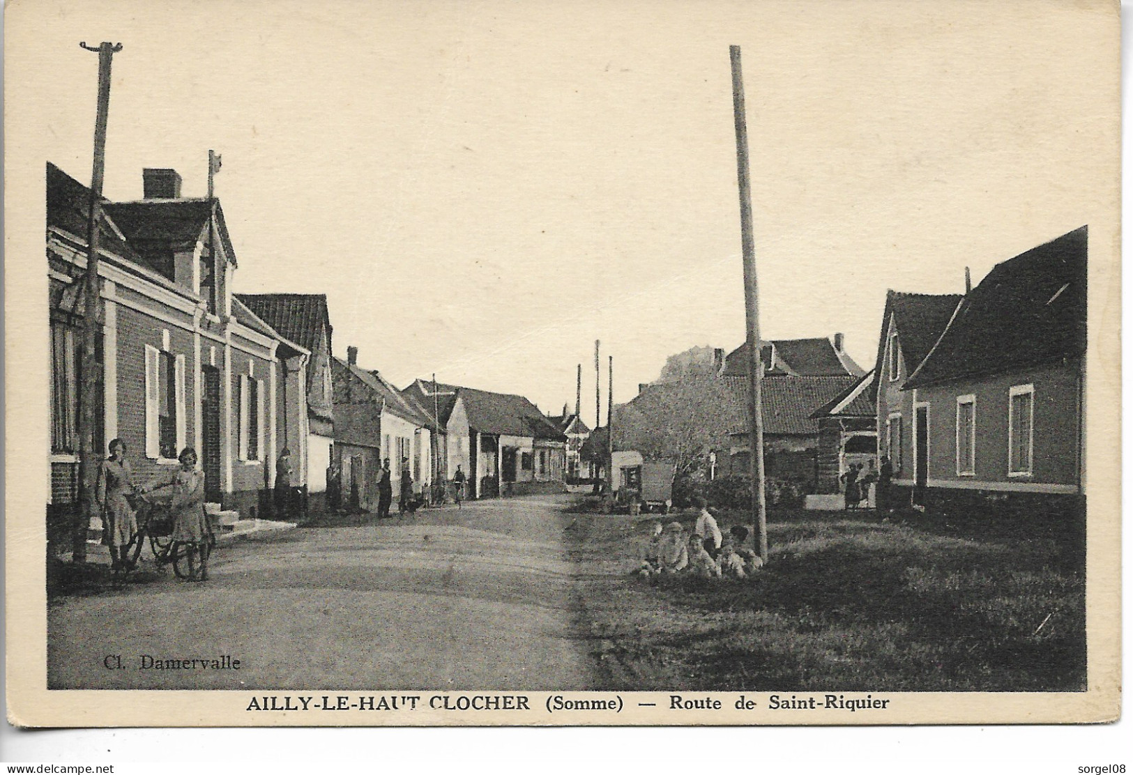 AILLY LE HAUT CLOCHER Route De Saint Riquier ...............AB - Ailly Le Haut Clocher