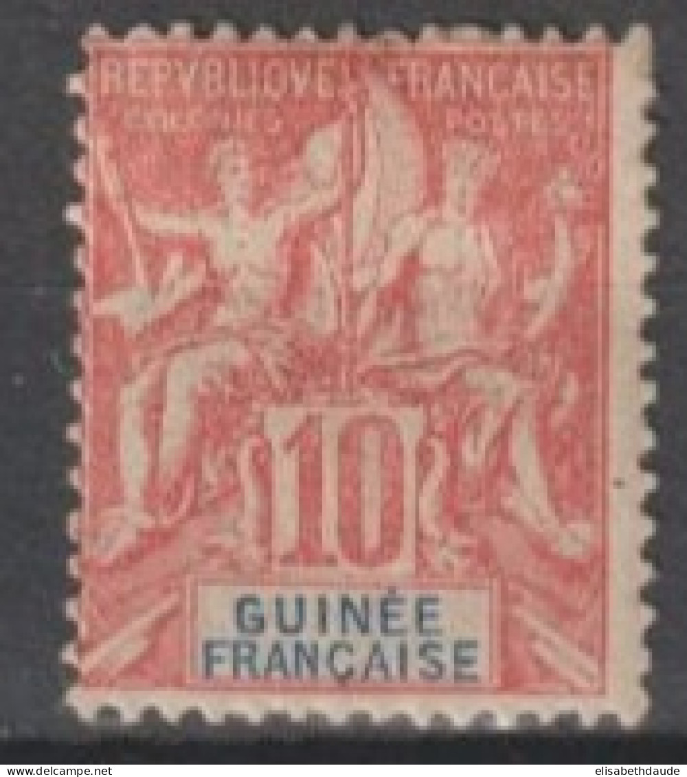 TYPE GROUPE - 1900 - GUINEE - YVERT N°14 * MH - COTE = 55 EUR. - - Neufs