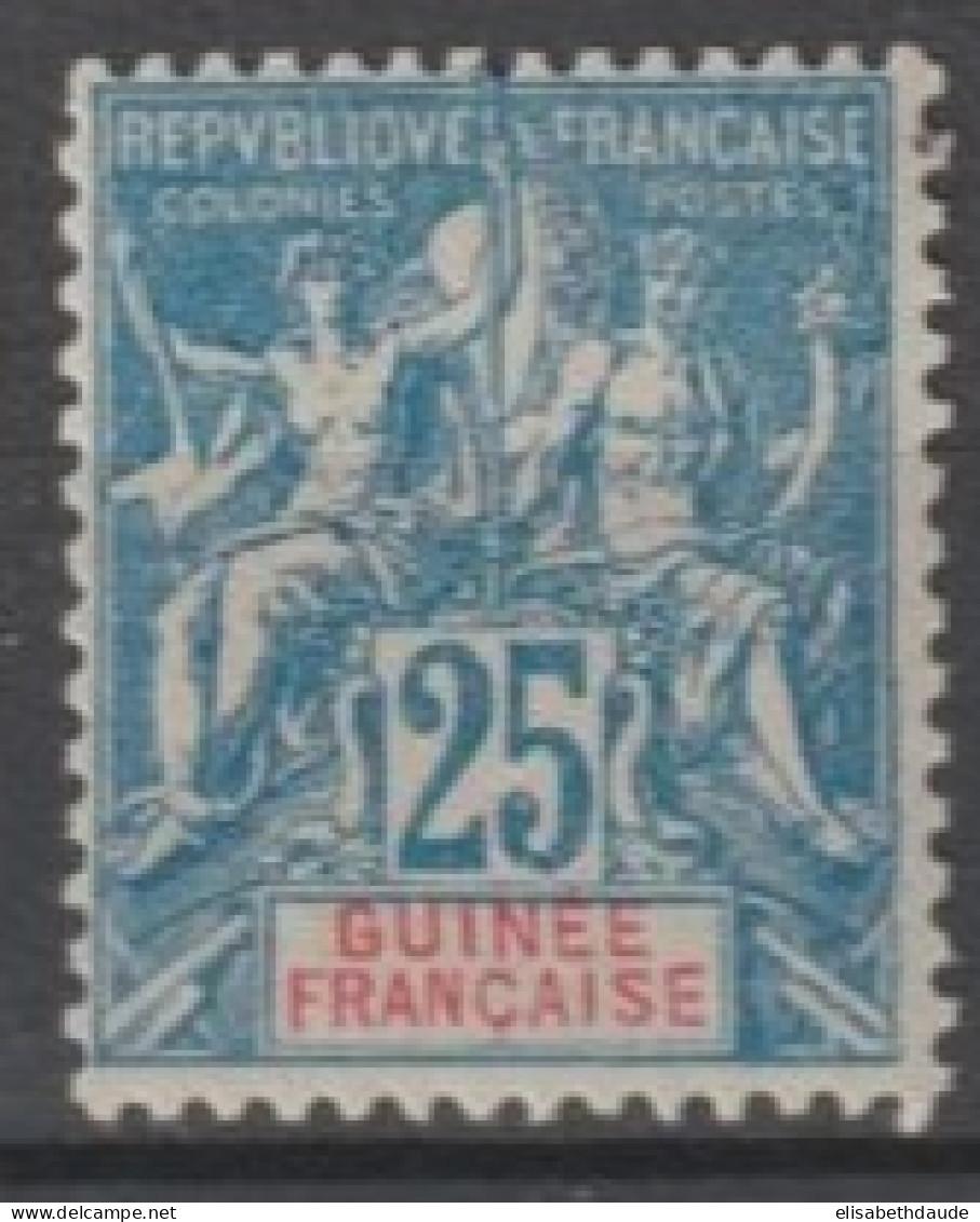 TYPE GROUPE - 1900 - GUINEE - YVERT N°16 * MLH - COTE = 32 EUR. - - Ongebruikt