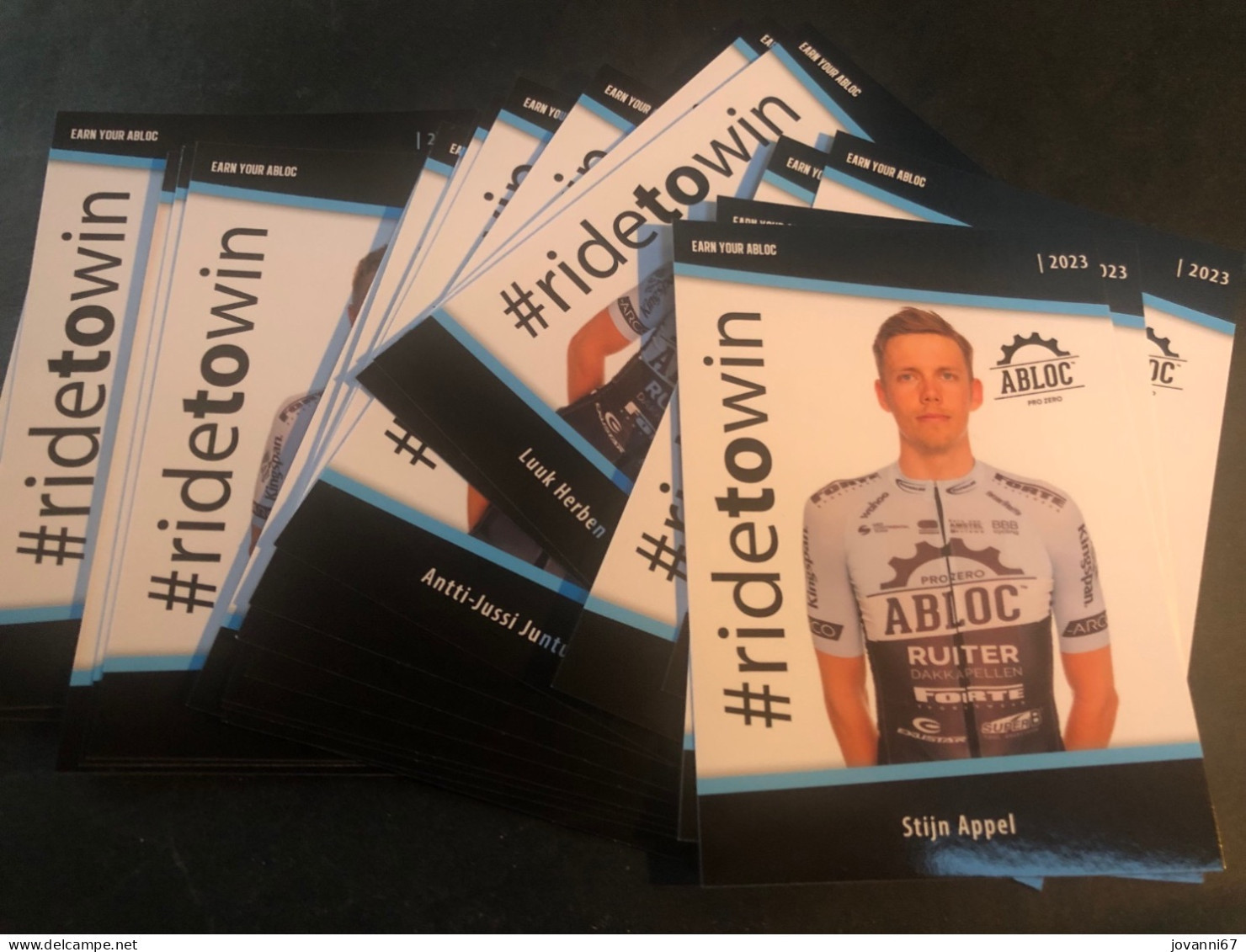 Complete Set ABLOC - 2023 -  Cartes -  Cyclisme - Ciclismo -wielrennen - Cyclisme