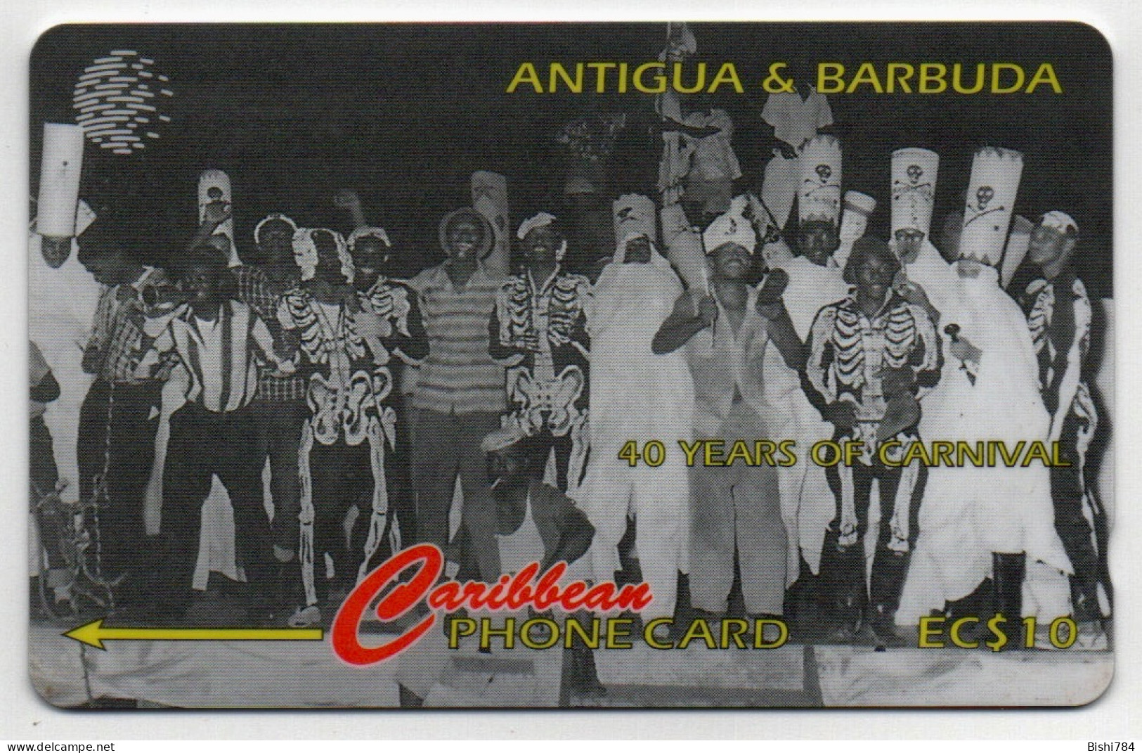 Antigua & Barbuda - Skelli Hoppers And Long Ghost Troupe Of 1959 -  181CATA With Slashed Ø - Antigua And Barbuda