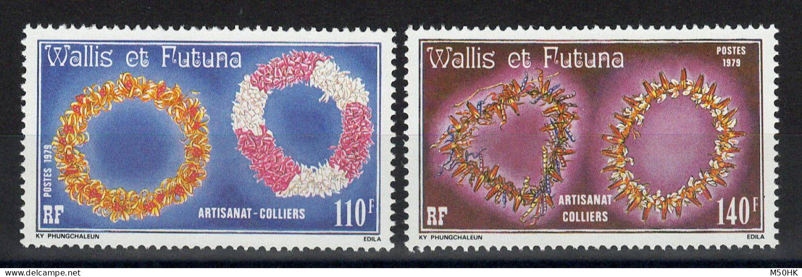 Wallis & Futuna - YV 243 & 244 N** MNH Luxe Complète Jeux Du Pacifique Sud - Unused Stamps
