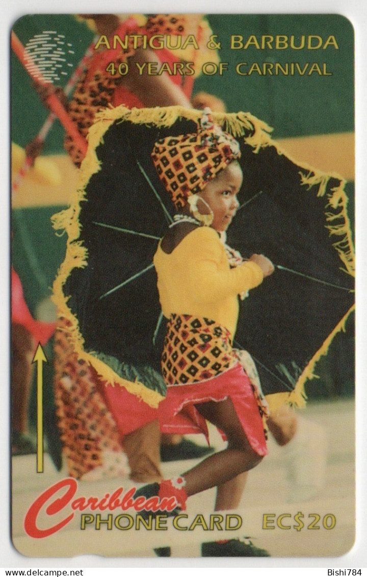 Antigua & Barbuda - Vitus Mas Troupe 1993 - 181CATF (control Number Short With Regular 0) - Antigua E Barbuda