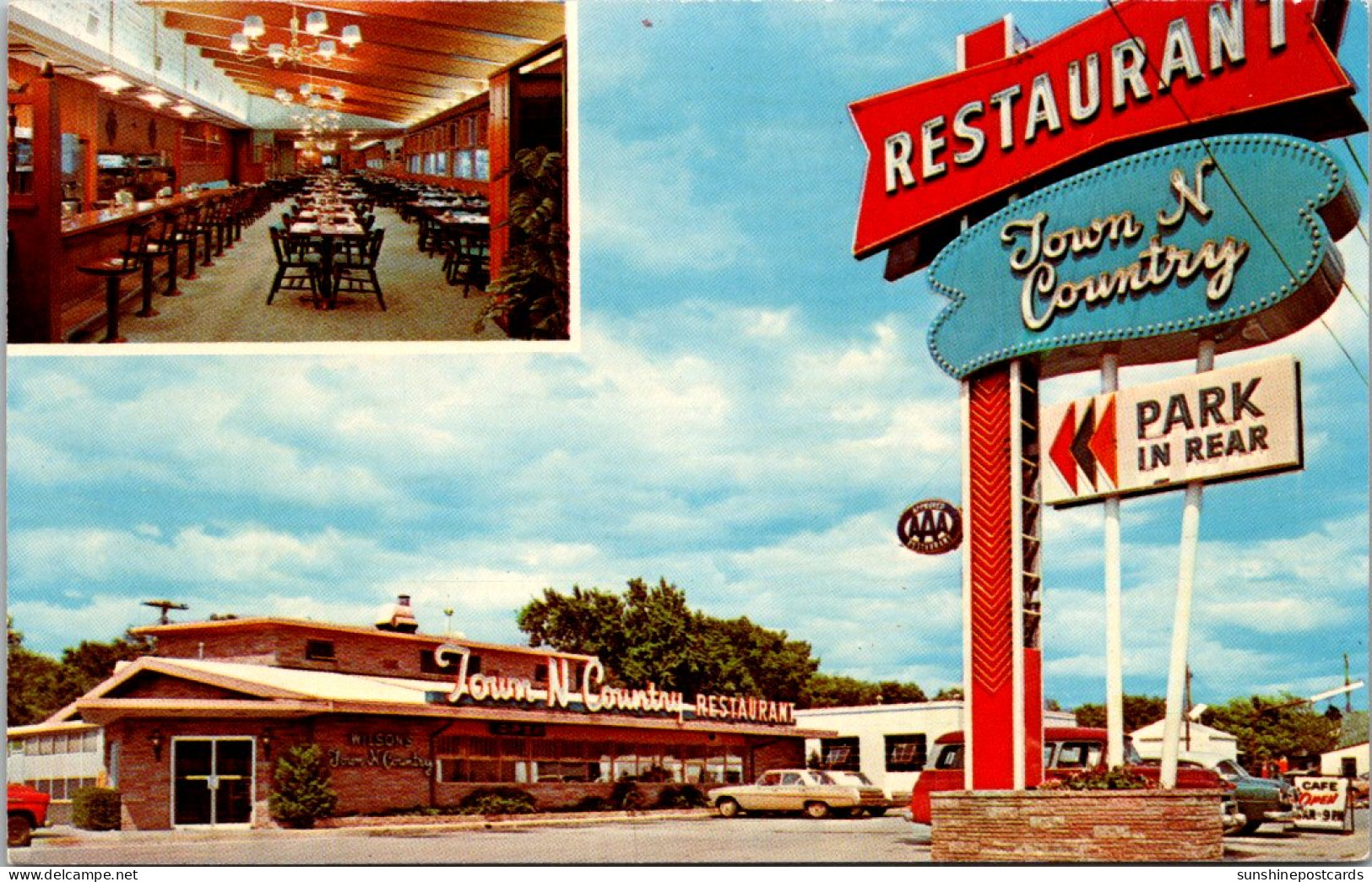 South Dakota Sioux Falls Town "N Country Restaurant - Sioux Falls