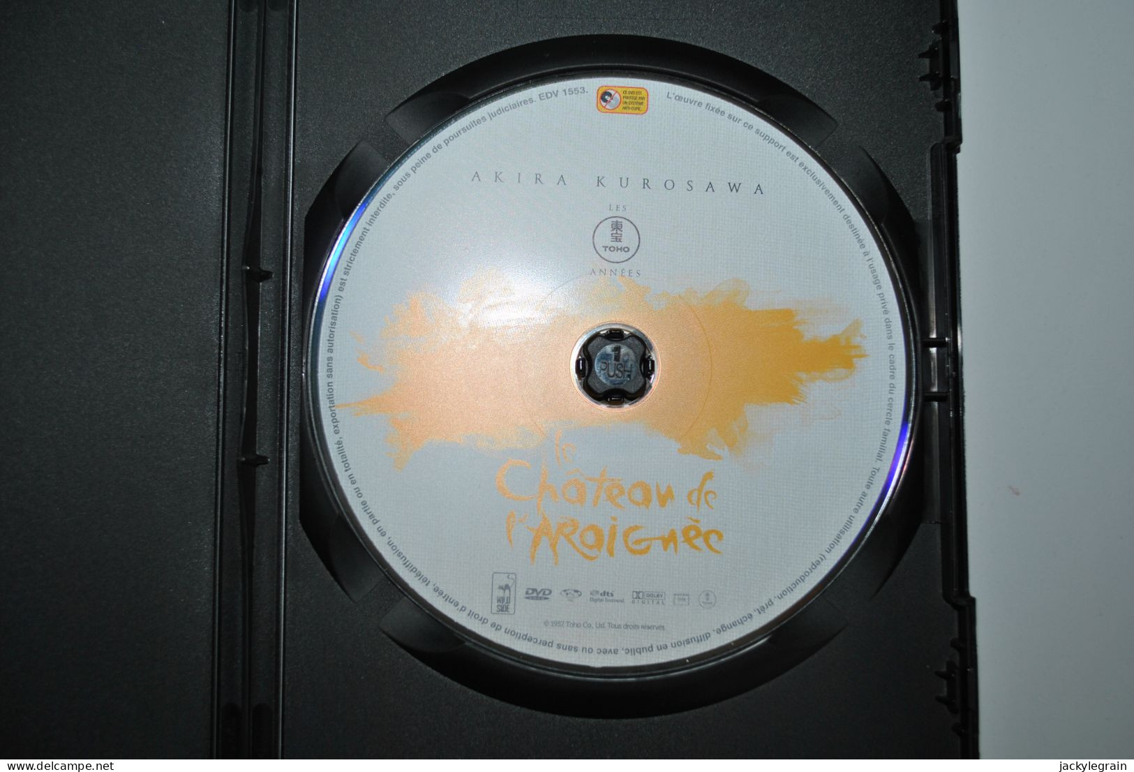 DVD "Chateau Araignée"/Kurosawa Langues Japonais/français Comme Neuf Vente En Belgique Uniquement Envoi Bpost 3 € - Klassiker