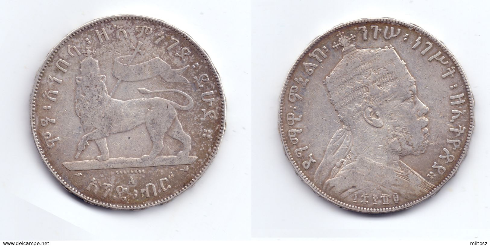 Ethiopia 1 Birr 1897 (EE1889) - Ethiopia