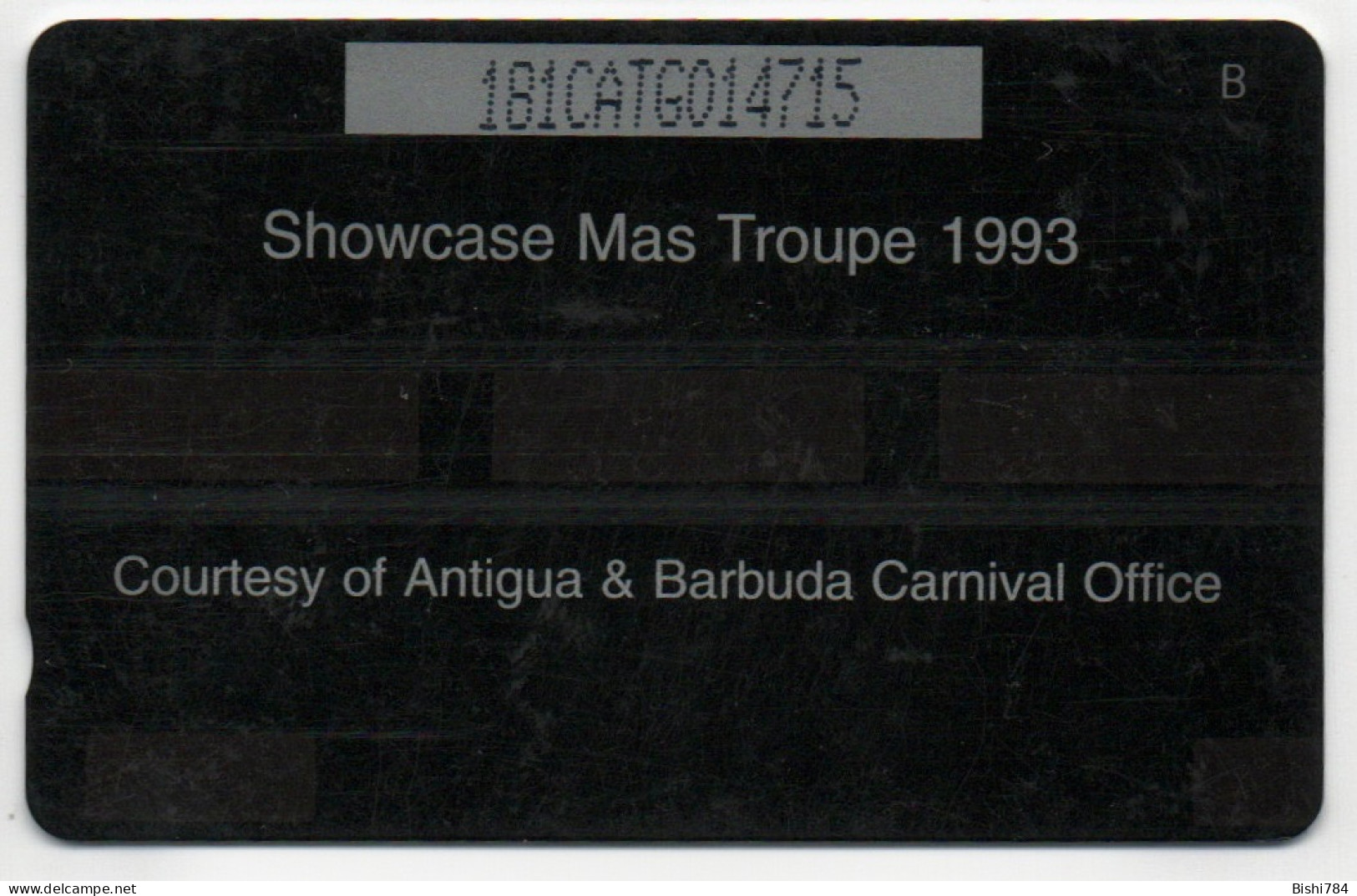 Antigua & Barbuda - Showcase Mas Troupe 1993 - 181CATC With Slashed Ø - Antigua And Barbuda