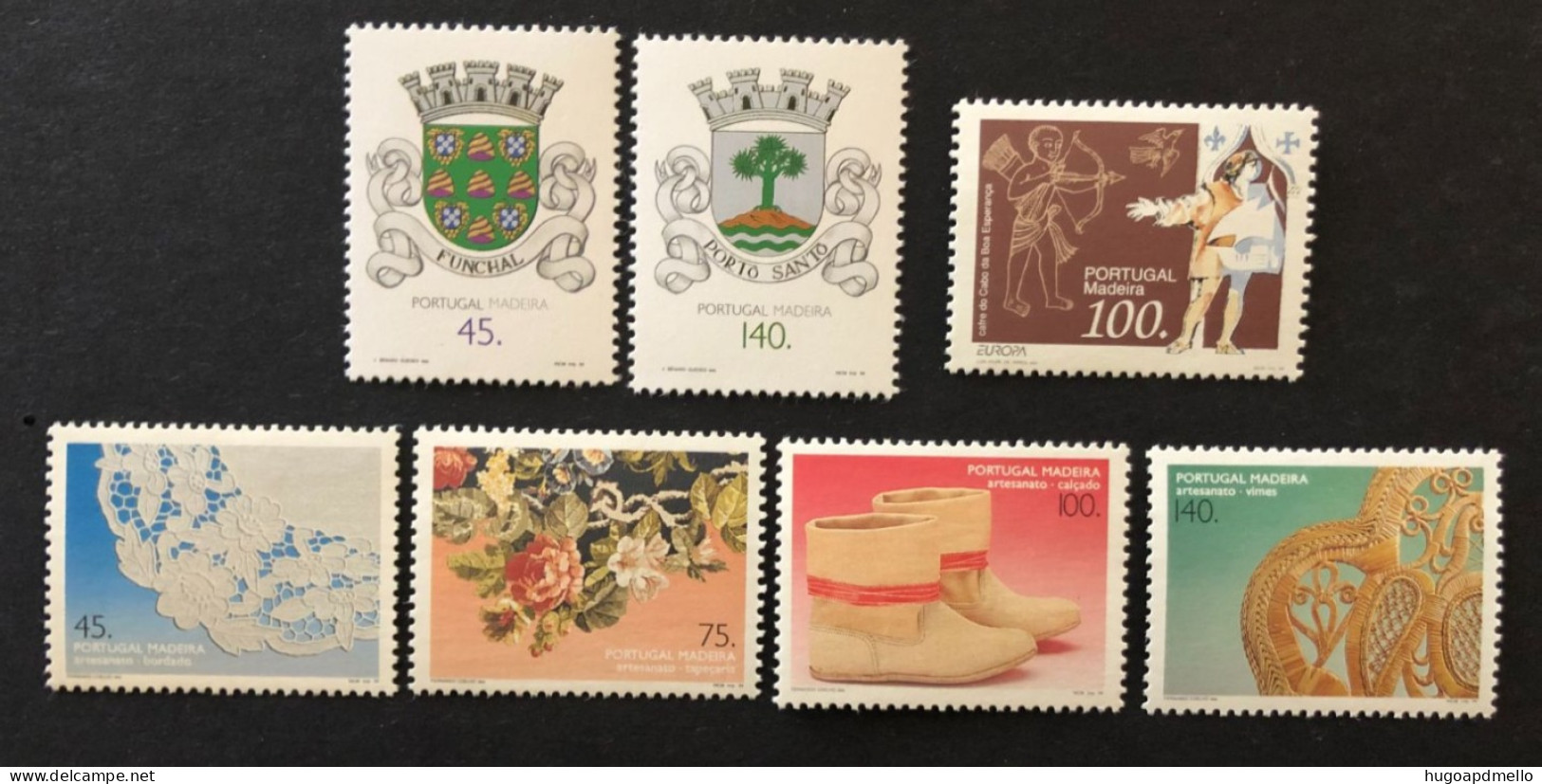 Portugal, MADEIRA, Full Year 1994, **Mint,  «Europa Cept», «Craftsmanship», «Coats Of Arms», 1994 - Annate Complete