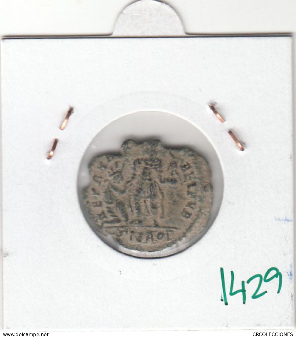 CRE1429 MONEDA ROMANA GRACIANO BRONCE 375-83 BRONCE BC - Andere & Zonder Classificatie