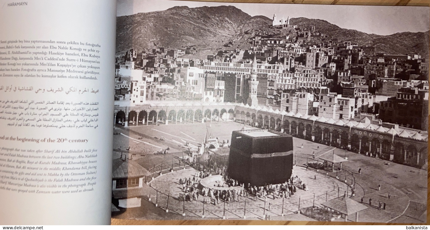 Arabia Mecca Kaaba Haremeyn Medina Photos Ottoman Period Special Album 41x28 Cm - Culture