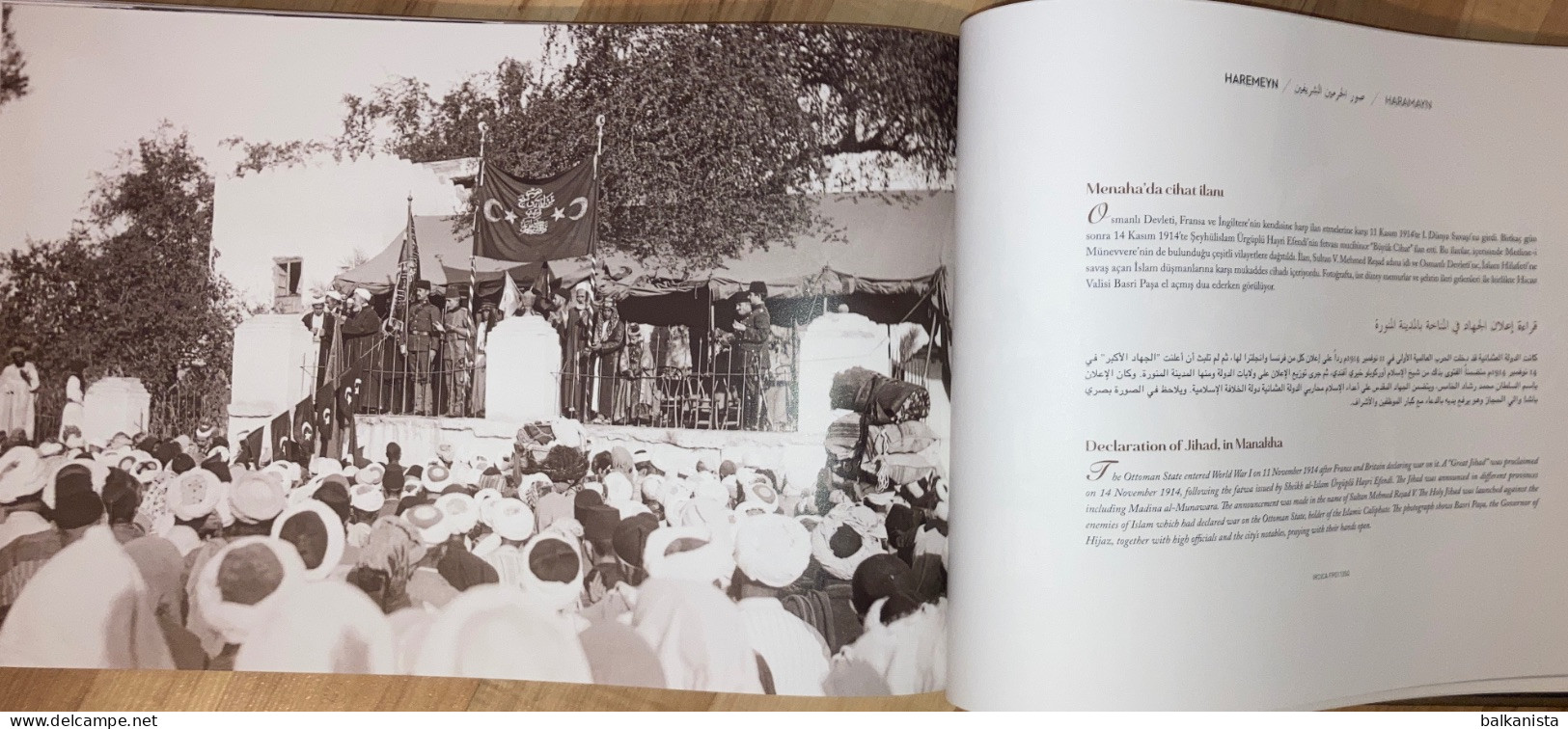 Arabia Mecca Kaaba Haremeyn Medina Photos Ottoman Period Special Album 41x28 Cm - Culture