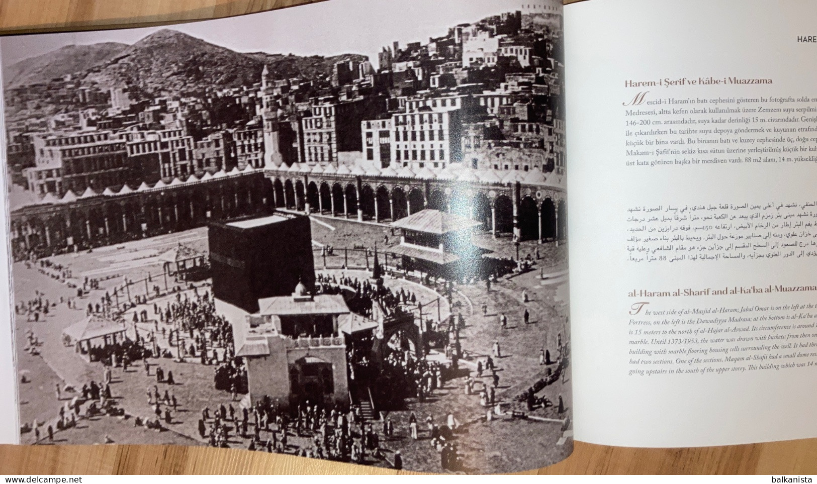 Arabia Mecca Kaaba Haremeyn Medina Photos Ottoman Period Special Album 41x28 cm