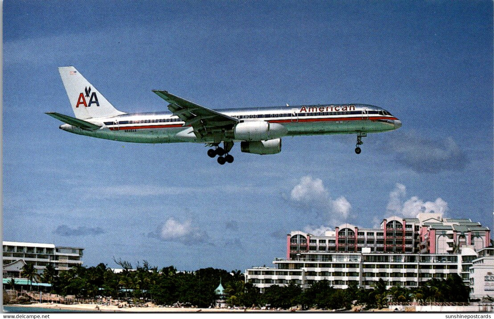 Maryland Saint Martin Airplanes American Airlines Boeing B-757-223 - Sint-Marteen