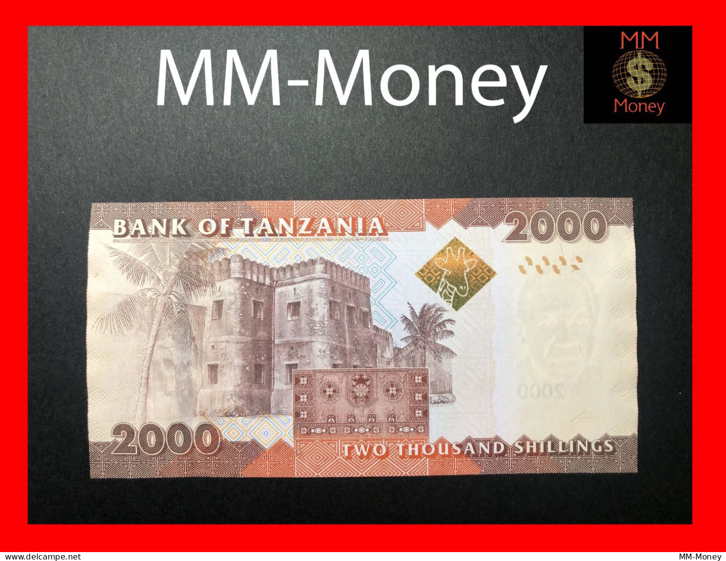 TANZANIA  2.000  2000 Shilingi  2010   P.  42 A    UNC - Tansania