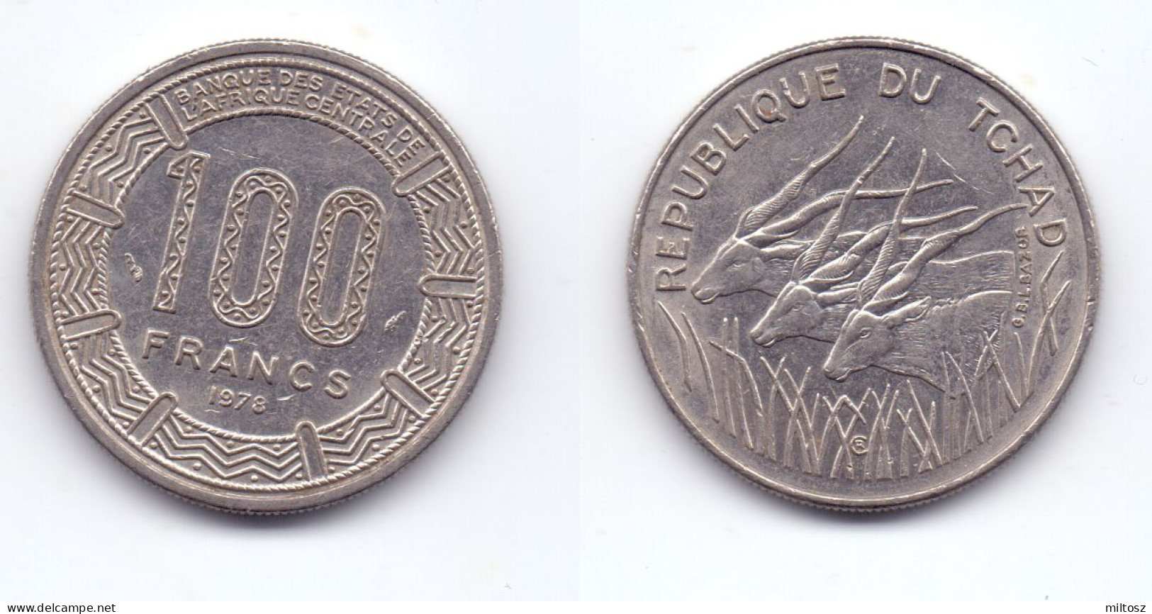 Chad 100 Francs 1978 - Chad