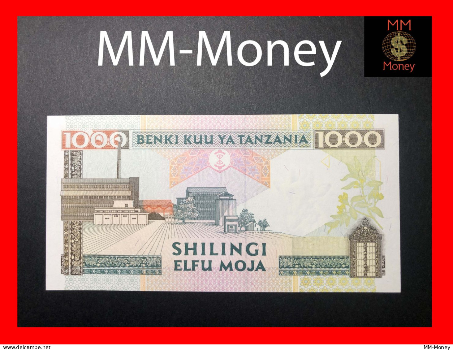 TANZANIA  1.000  1000 Shilingi  2000   P.  34    UNC - Tansania