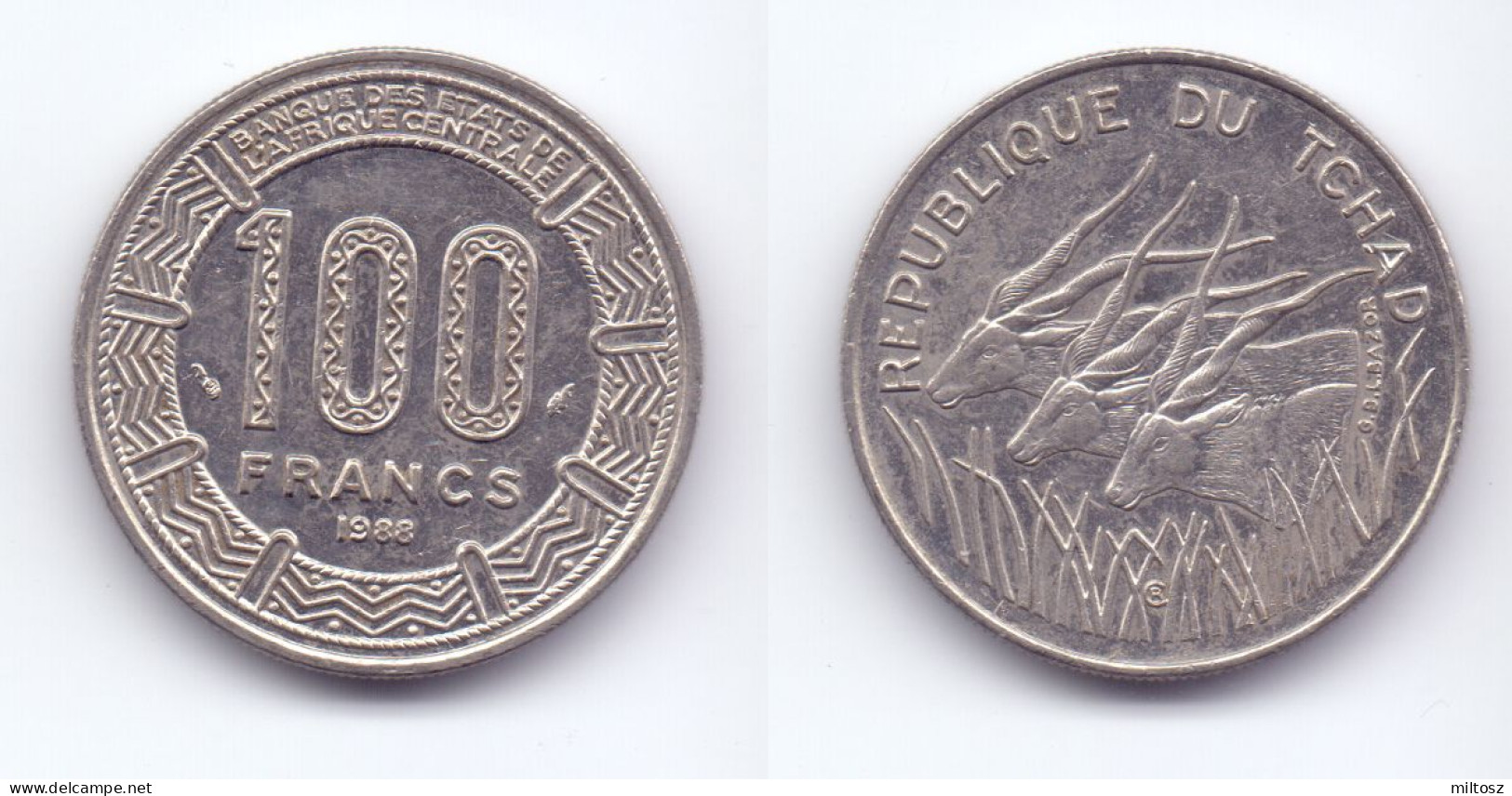 Chad 100 Francs 1988 - Tschad