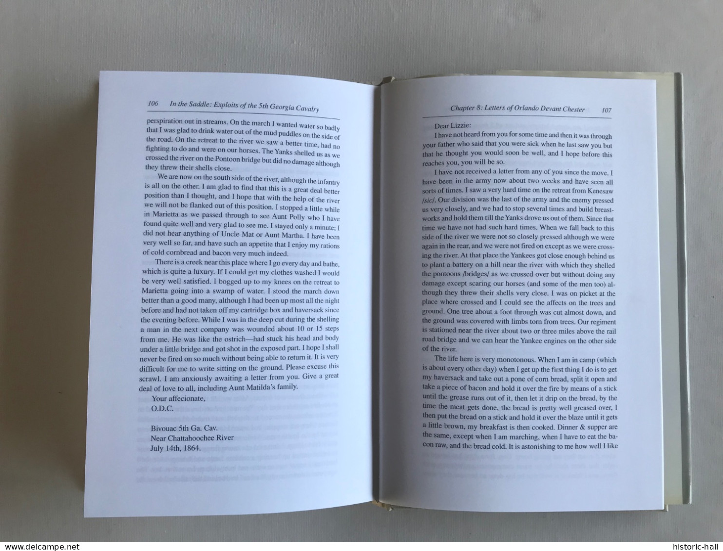 IN THE SADDLE - Exploits Of The 5th Georgia Cavalry During The Civil War - 1999 - Timothy DAISS - Fuerzas Armadas Americanas