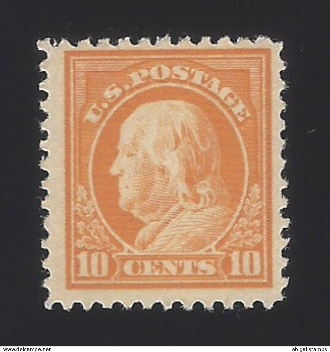 US #510 1917-19 Orange Yellow Unwmk Perf 11 MNH F-VF Scv $36 - Nuevos