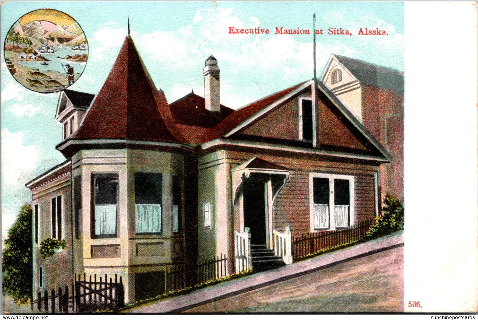 Alaska Sitka The Governor's Mansion 1908 - Sitka