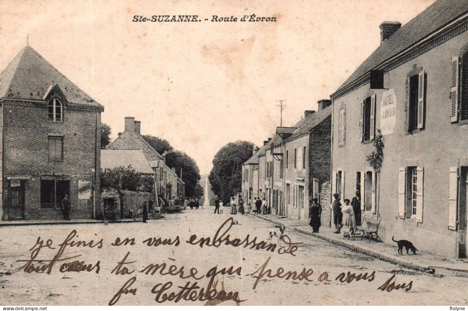 Sainte Suzanne - Route D'évron - Les Villageois - Sainte Suzanne