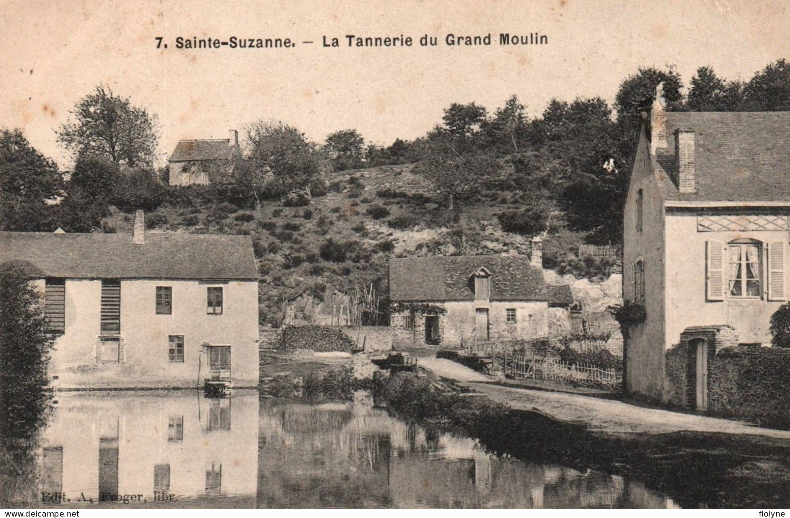 Sainte Suzanne - La Tannerie Du Grand Moulin - Minoterie ? - Sainte Suzanne