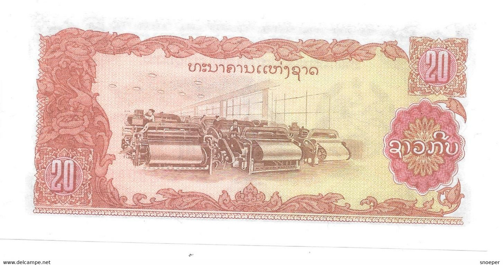 *laos 20 Kip 1979  28 - Laos