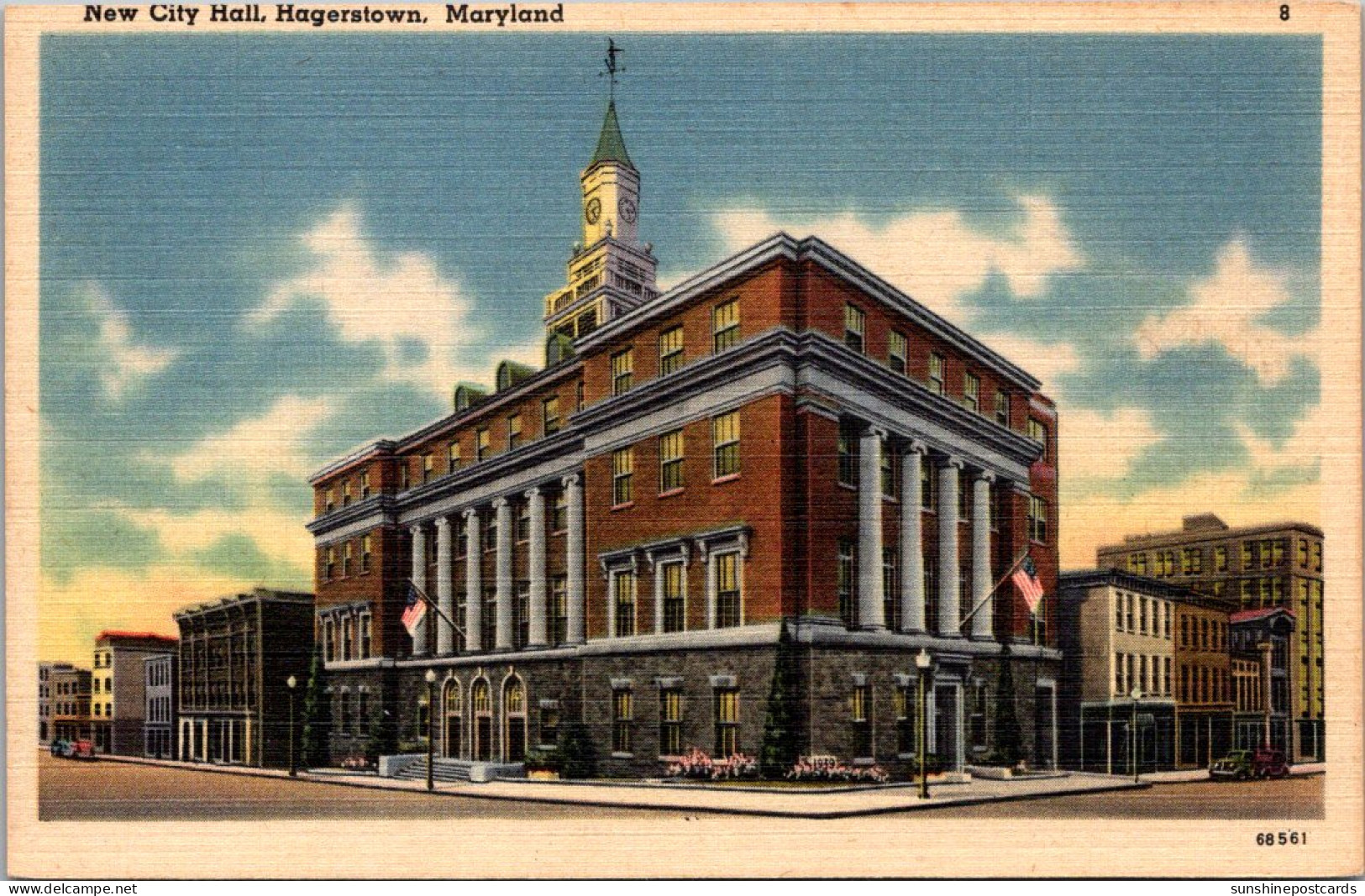 Maryland Hagerstown New City Hall  - Hagerstown