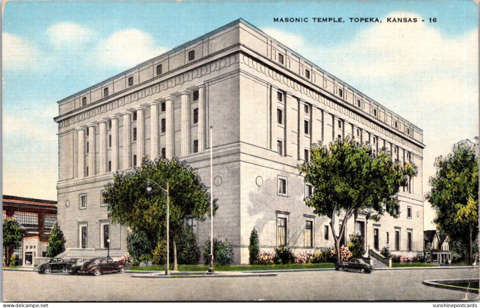 Kansas Topeka Masonic Temple - Topeka