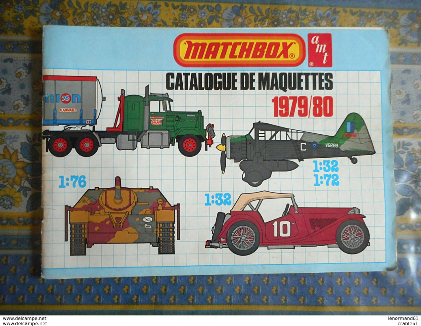 MATCHBOX CATALOGUE DE MAQUETTES 1979 / 1980 - Francia