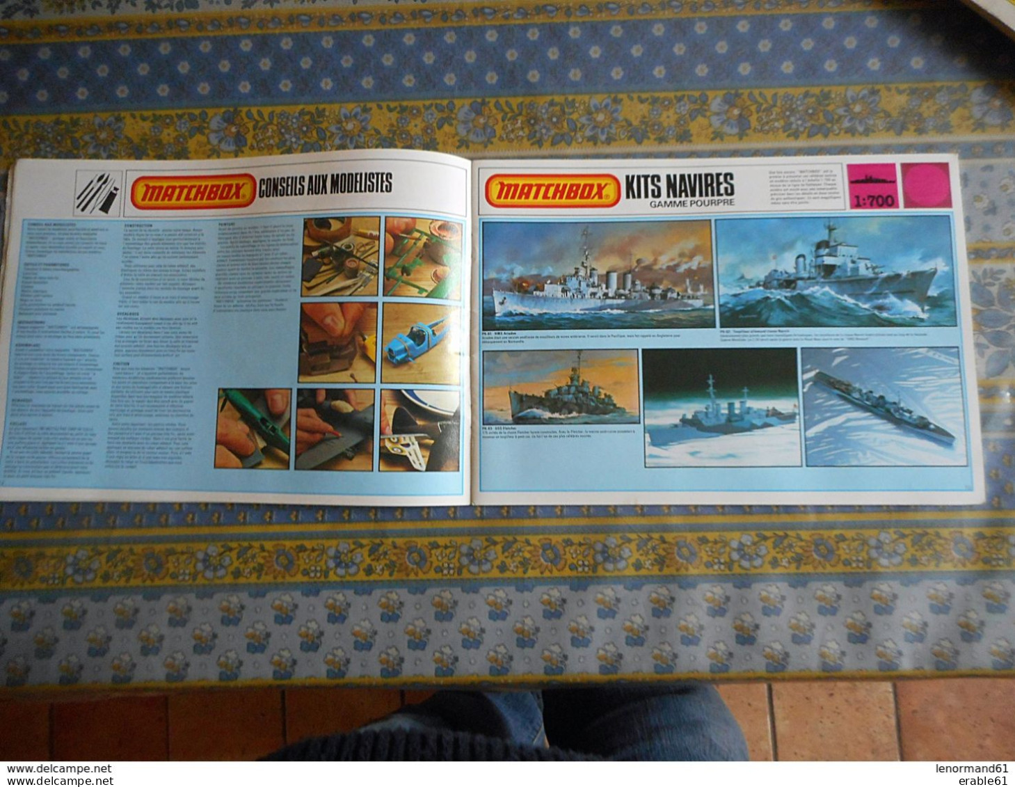 MATCHBOX CATALOGUE DE MAQUETTES 1979 / 1980 - France