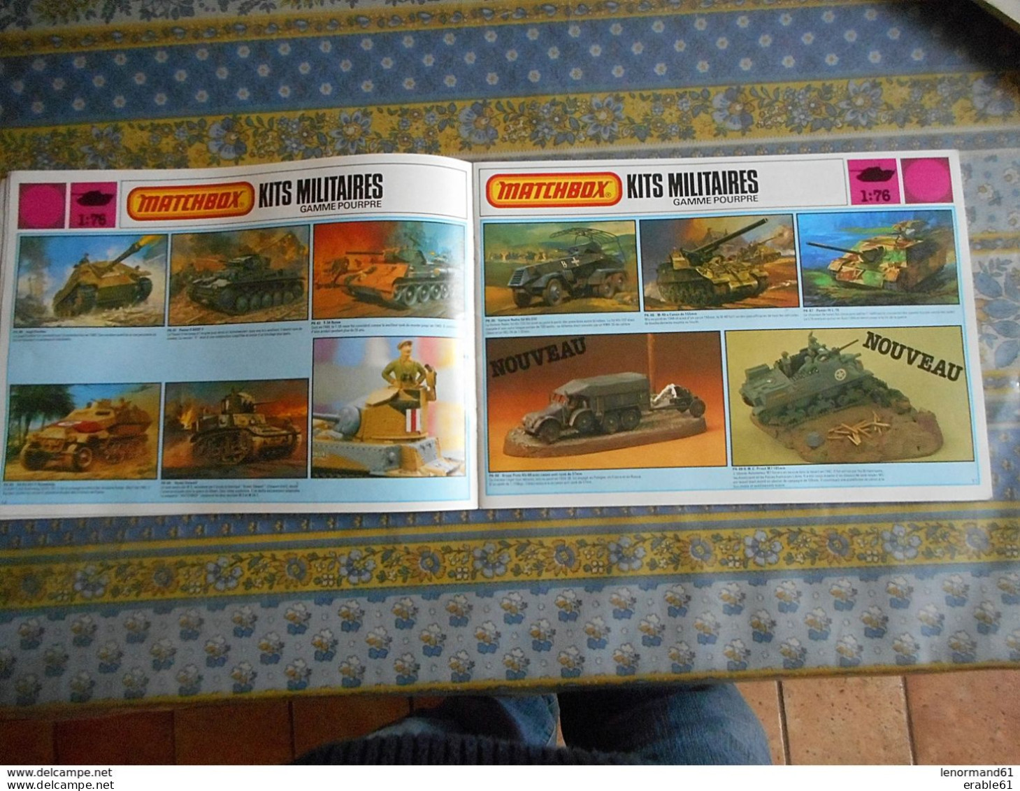 MATCHBOX CATALOGUE DE MAQUETTES 1979 / 1980 - France