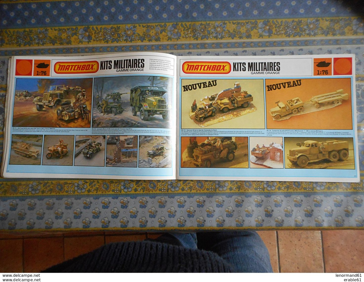 MATCHBOX CATALOGUE DE MAQUETTES 1979 / 1980 - Frankrijk