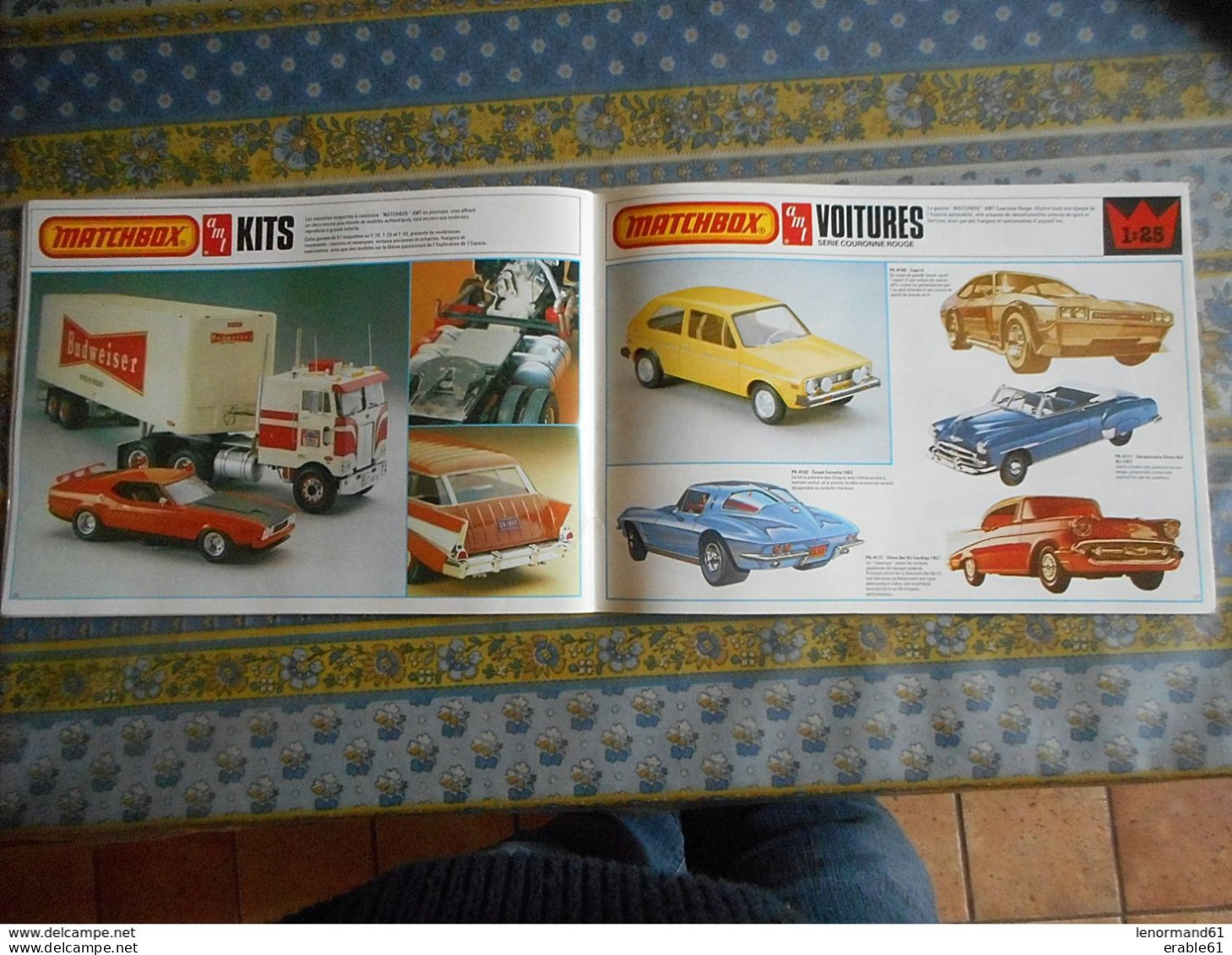 MATCHBOX CATALOGUE DE MAQUETTES 1979 / 1980 - Frankrijk