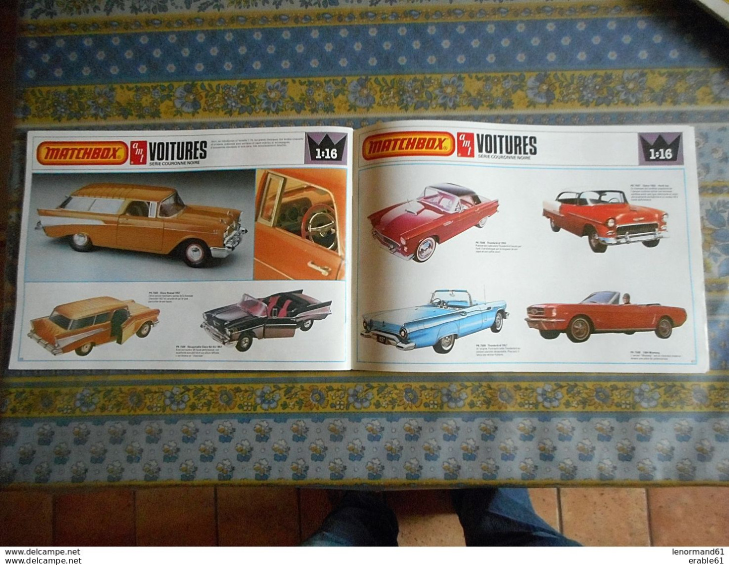 MATCHBOX CATALOGUE DE MAQUETTES 1979 / 1980