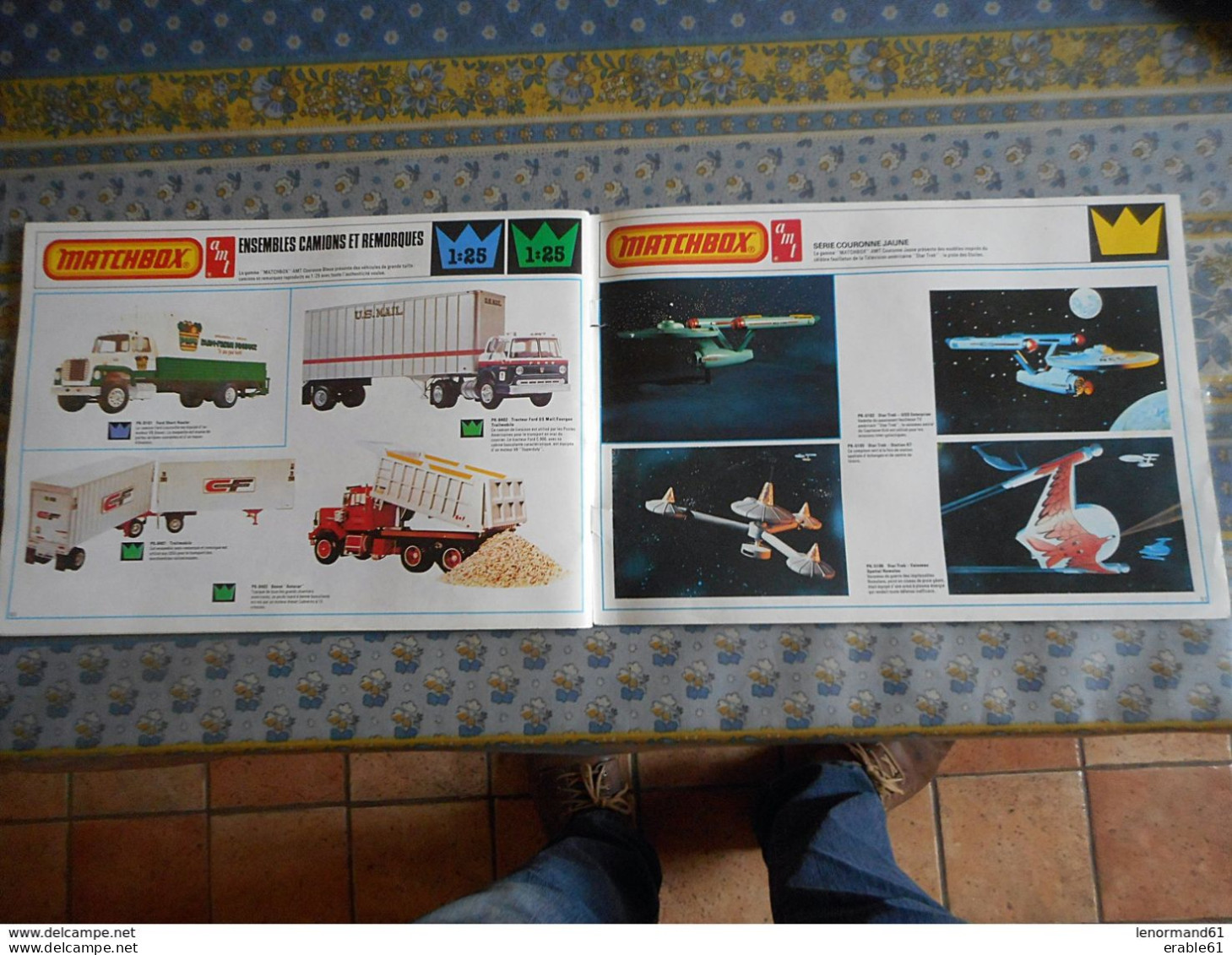 MATCHBOX CATALOGUE DE MAQUETTES 1979 / 1980