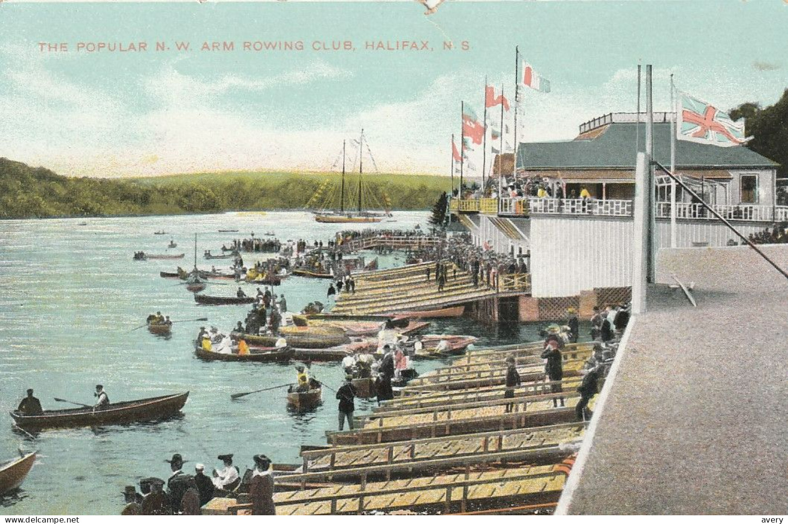 The Popular N. W. Arm Rowing Club, Halifax, Nova Scotia - Halifax