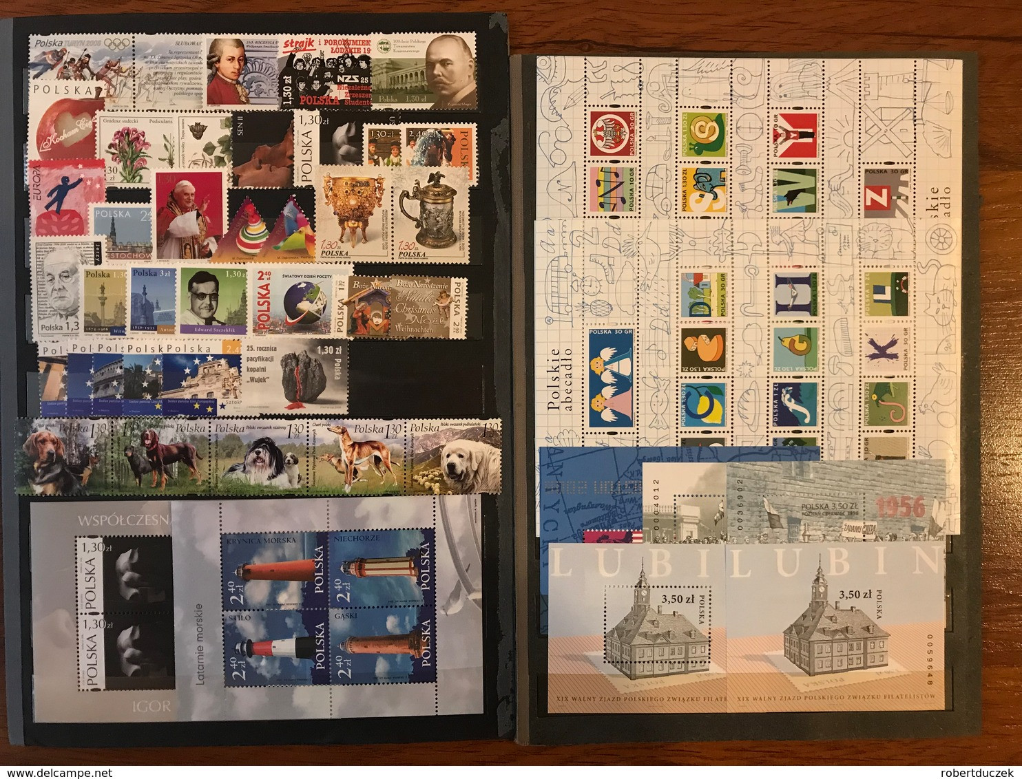 Poland 2006. Complete Year Set. 62 Stamps And 7 Souvenir Sheets. MNH - Ganze Jahrgänge