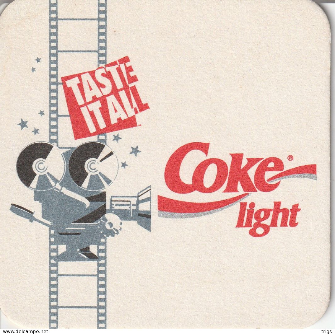 Coca Cola Light - Posavasos (Portavasos)
