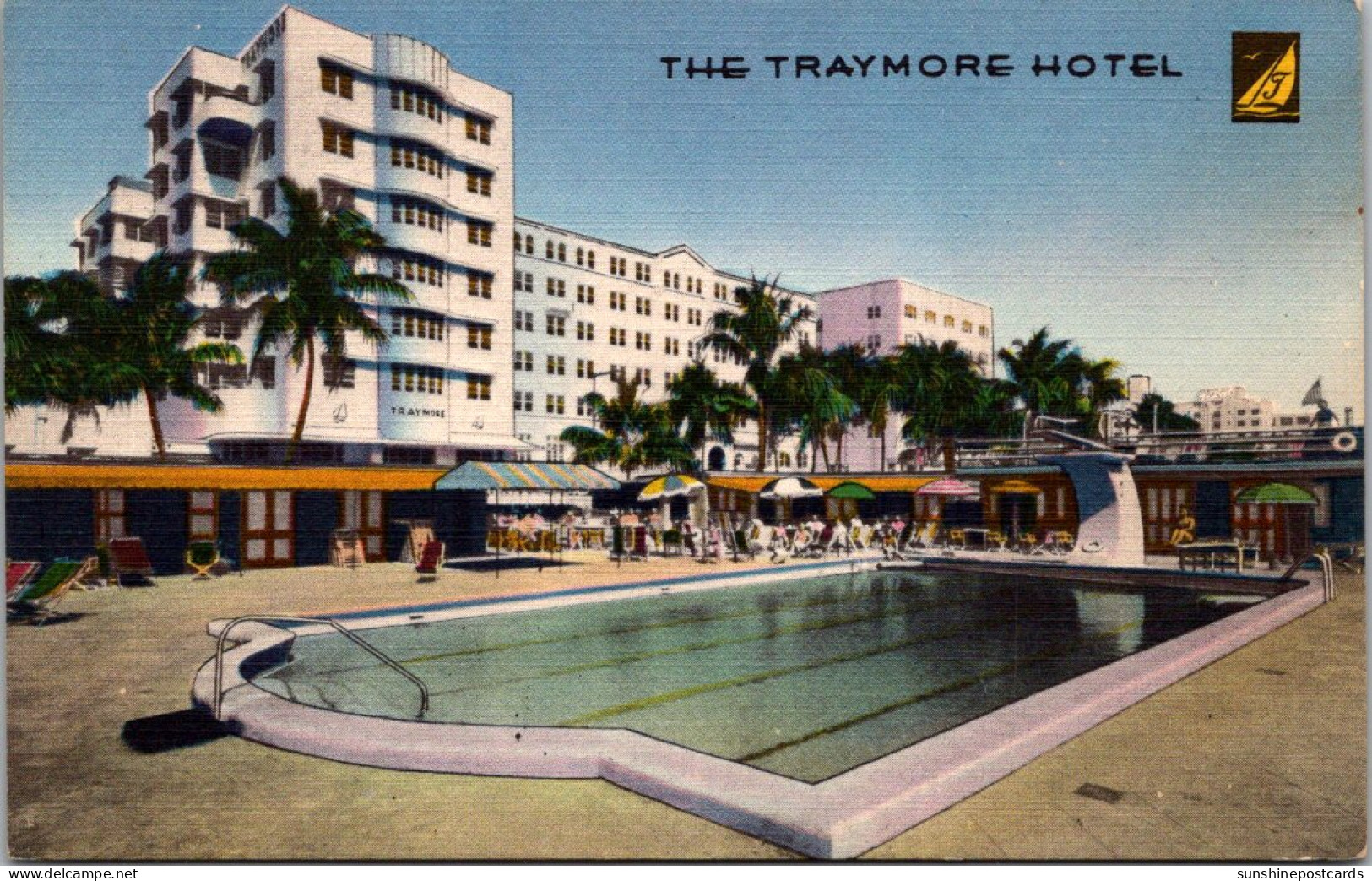 Florida Miami Beach The Traymore Hotel Beach Pool And Cabana Club - Miami Beach