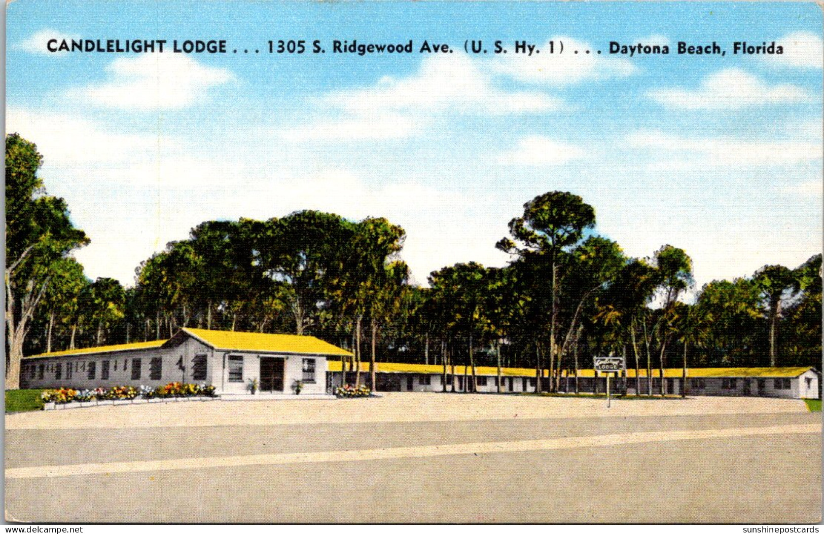 Florida Daytona Beach Candlelight Lodge Motor Court - Daytona