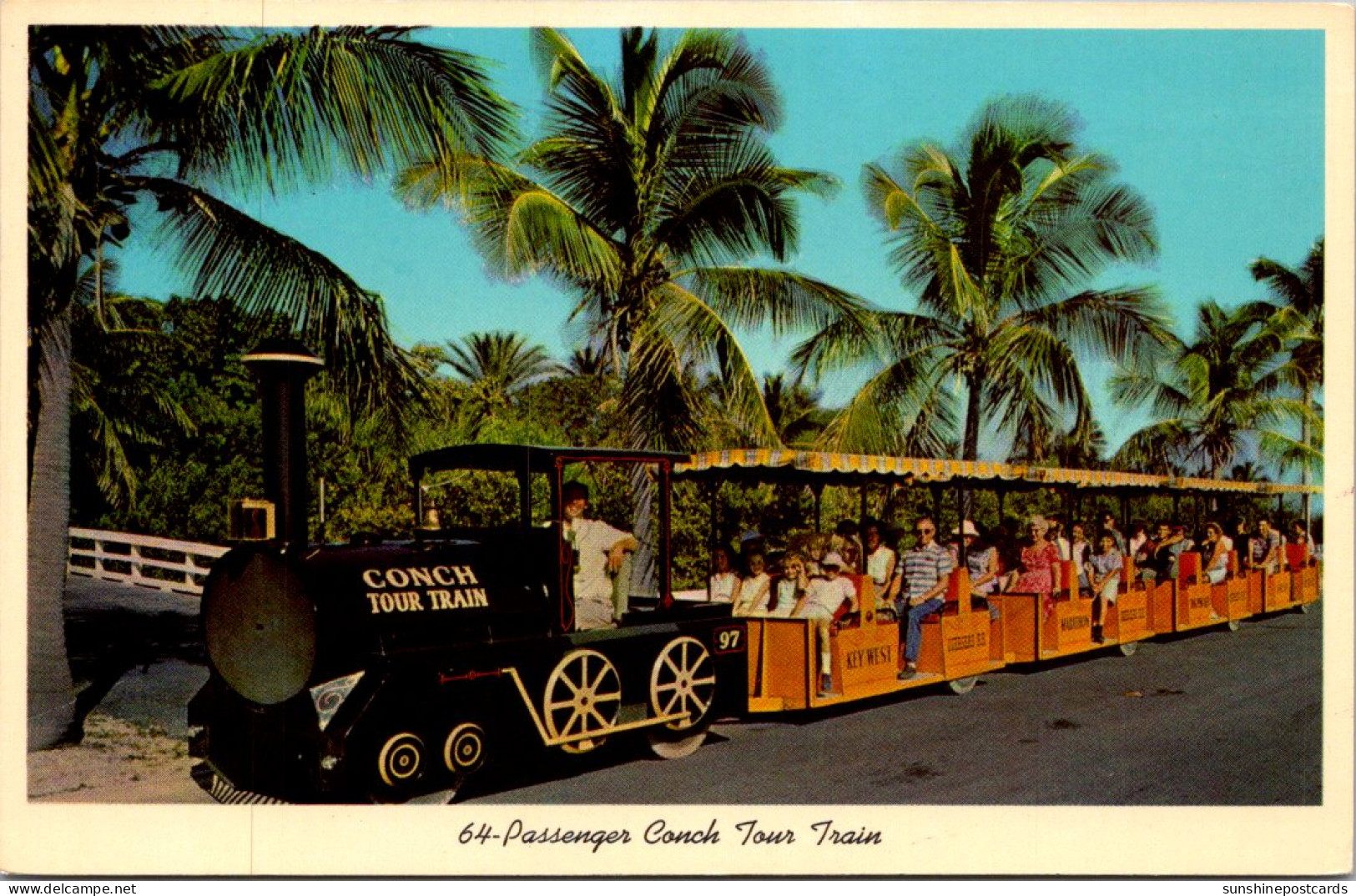 Florida Key West 64 Passenger Conch Tour Train - Key West & The Keys