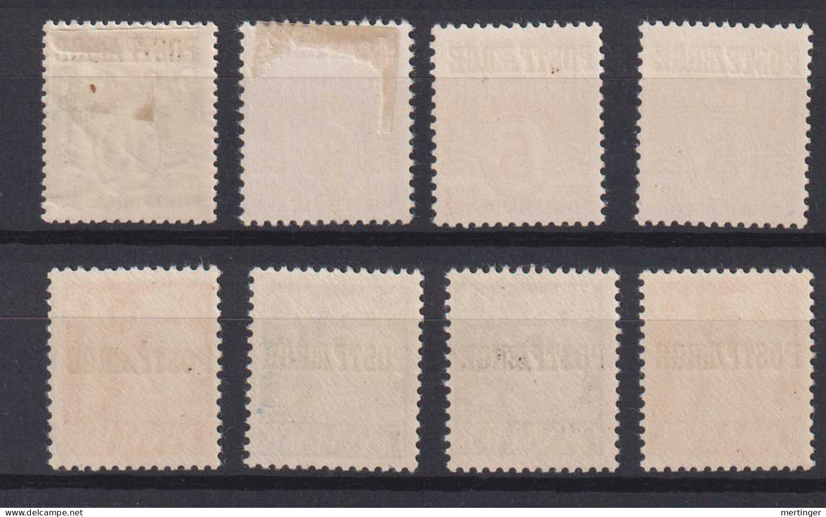 Dänemark Denmark Postfähre 8 Stamps * + ** - Pacchi Postali